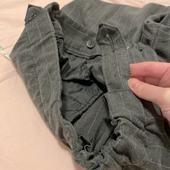 BANANA REPUBLIC High-Rise Straight Elastic-Waist Pants Size 4 - Picture 13 of 14